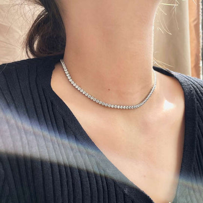 [Together]Elegant Tennis Chain Necklace