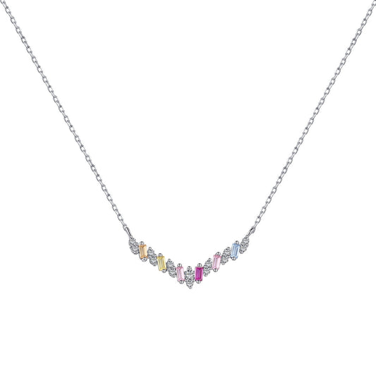 [Together]Dazzling Rainbow Necklace