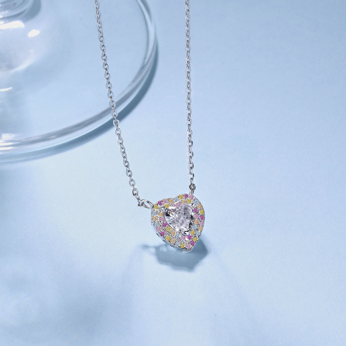 [Together]Exquisite Heart Shape Necklace