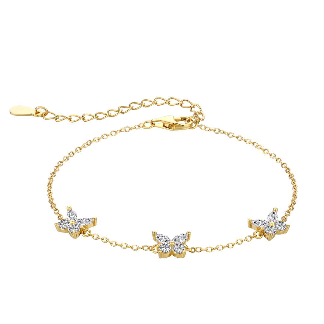 [Together]Radiant Butterfly Shape Necklace