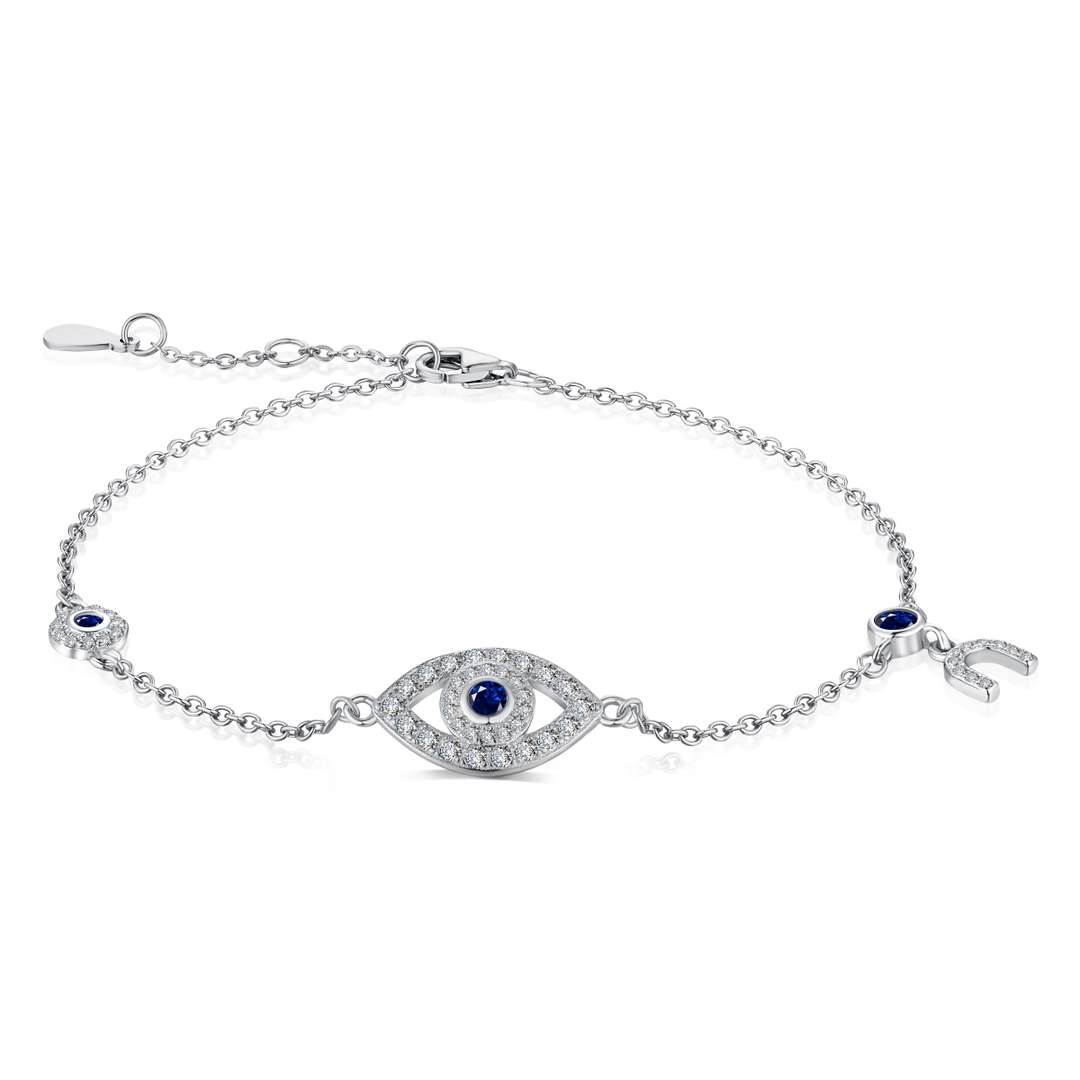 [Together]Dainty Eye Shape Necklace