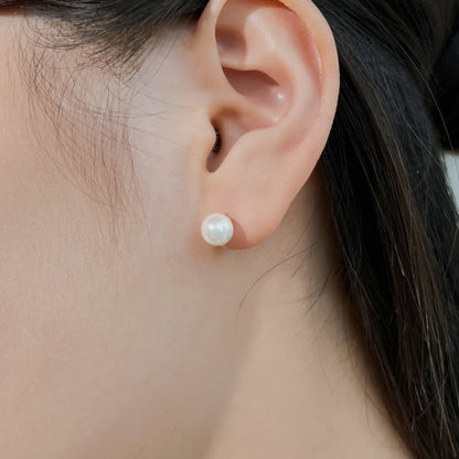 [Together]Delicate Pearl Earrings