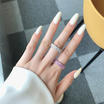 [Together]Sparkling Full Heart Ring